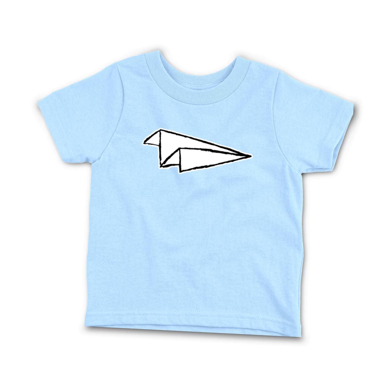 Airplane Sketch Infant Tee 18M light-blue