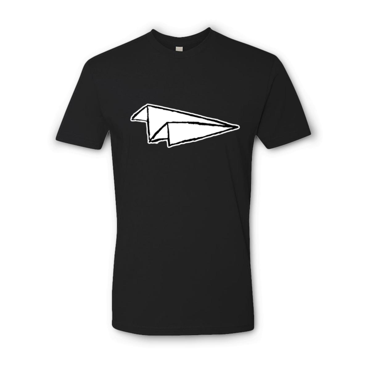 Airplane Sketch Unisex Tee Double Extra Large black