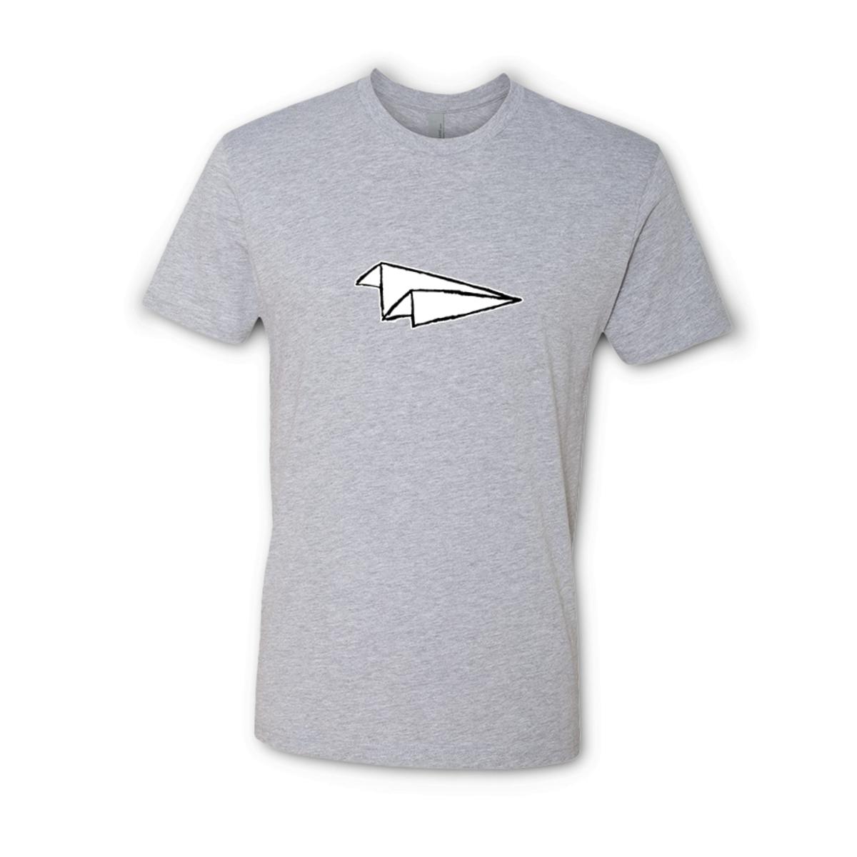 Airplane Sketch Unisex Tee Double Extra Large heather-grey