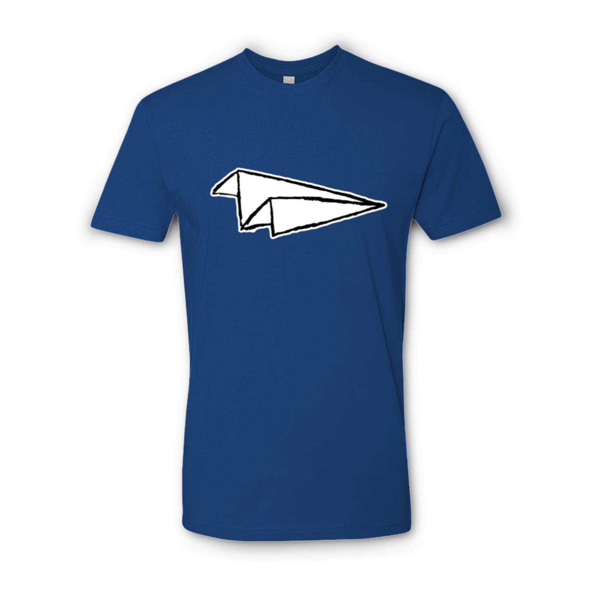 Airplane Sketch Unisex Tee Small royal-blue
