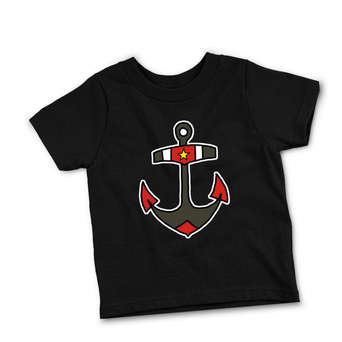 American Traditional Anchor Infant Tee 18M black