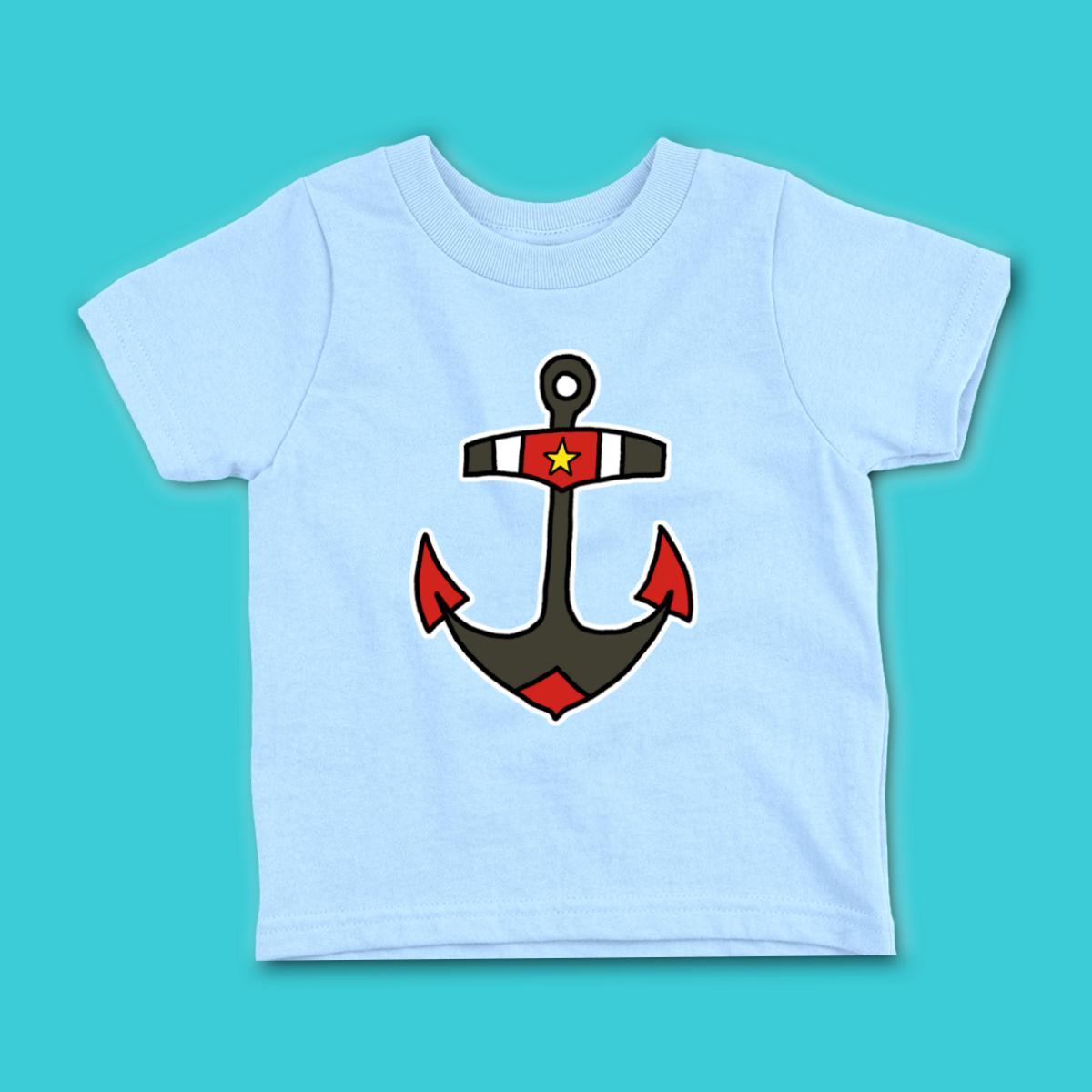American Traditional Anchor Infant Tee