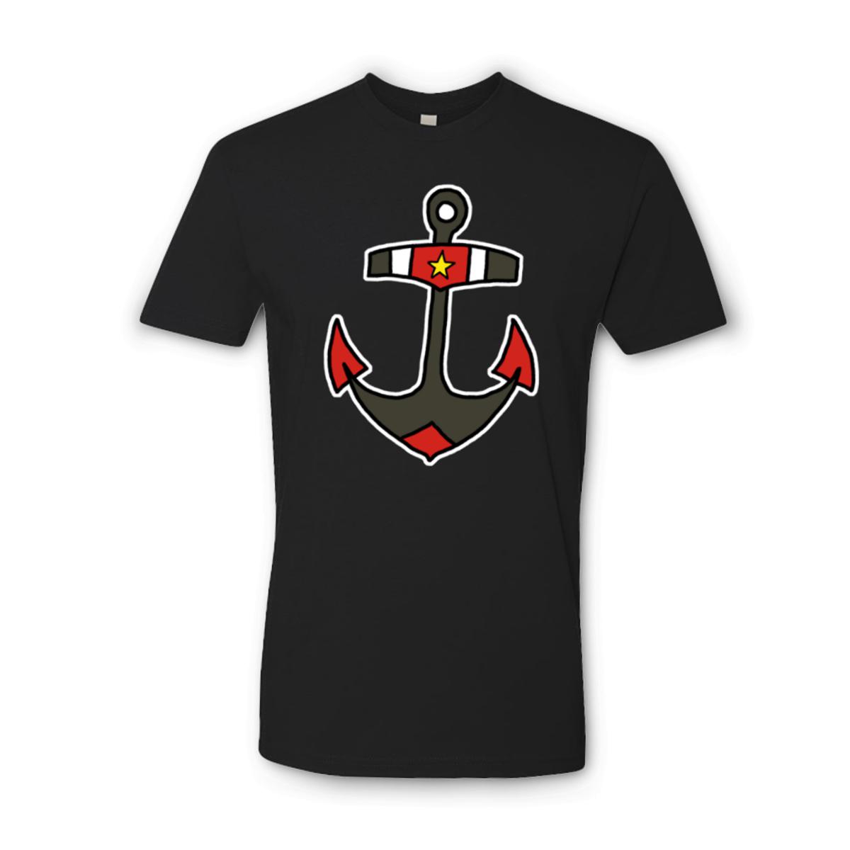 American Traditional Anchor Unisex Tee Small black