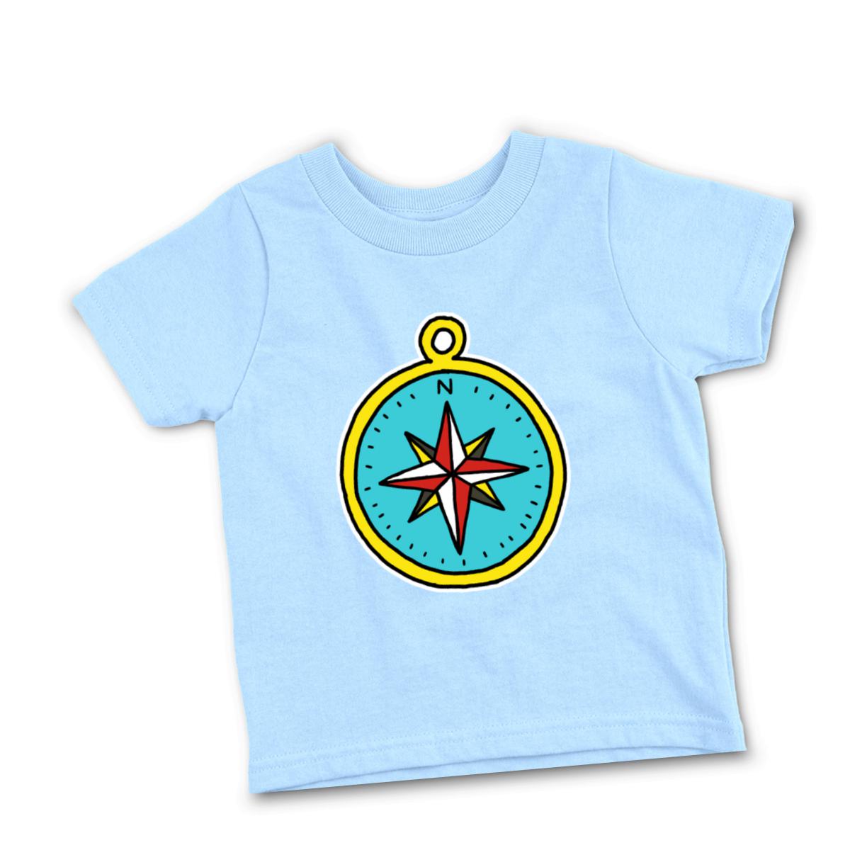 American Traditional Compass Infant Tee 24M light-blue