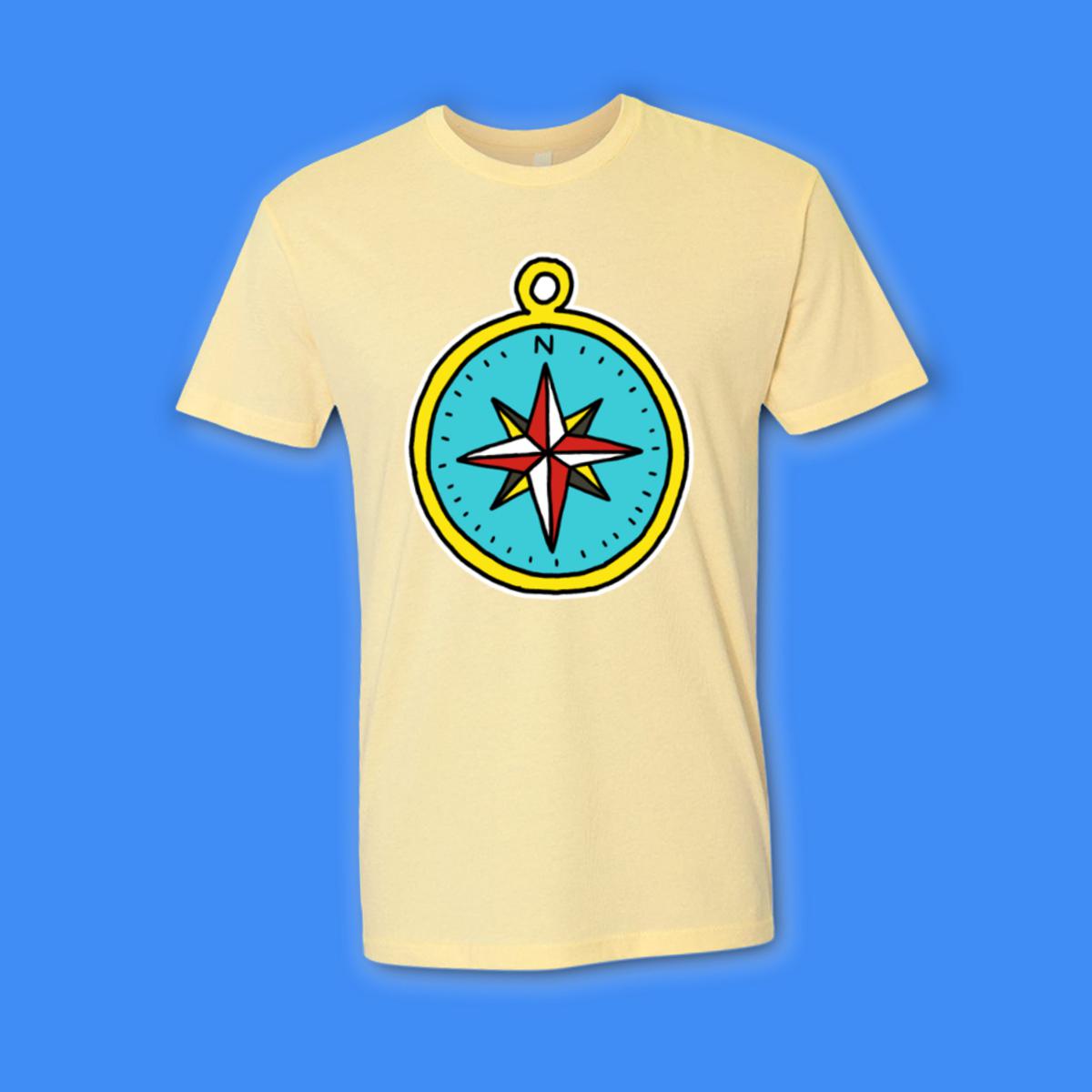 American Traditional Compass Unisex Tee