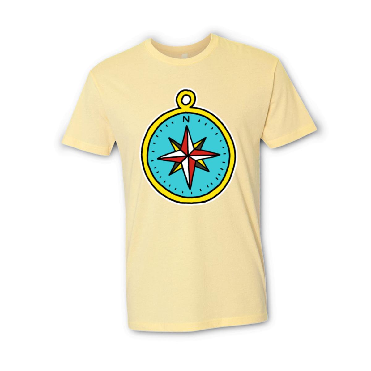 American Traditional Compass Unisex Tee Double Extra Large banana-cream