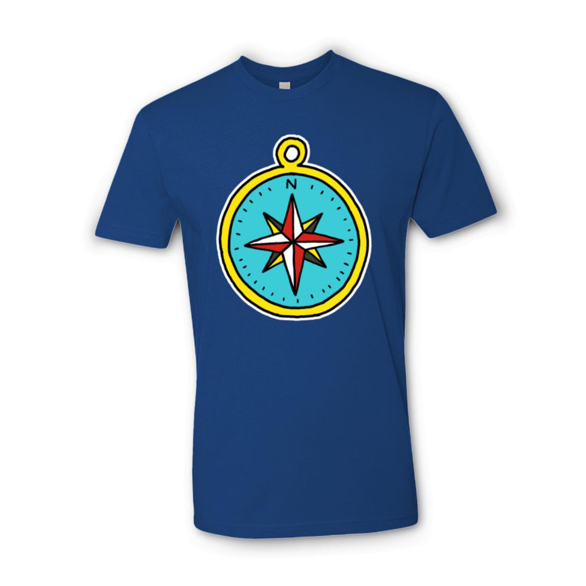 American Traditional Compass Unisex Tee Extra Large royal-blue