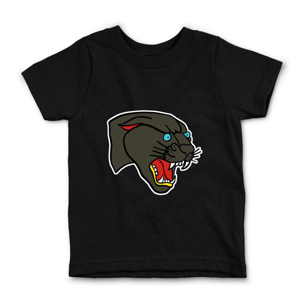 American Traditional Panther Kid's Tee Small black