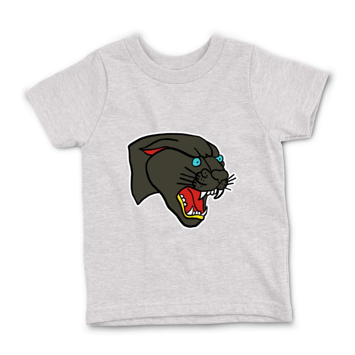 American Traditional Panther Kid's Tee Small heather