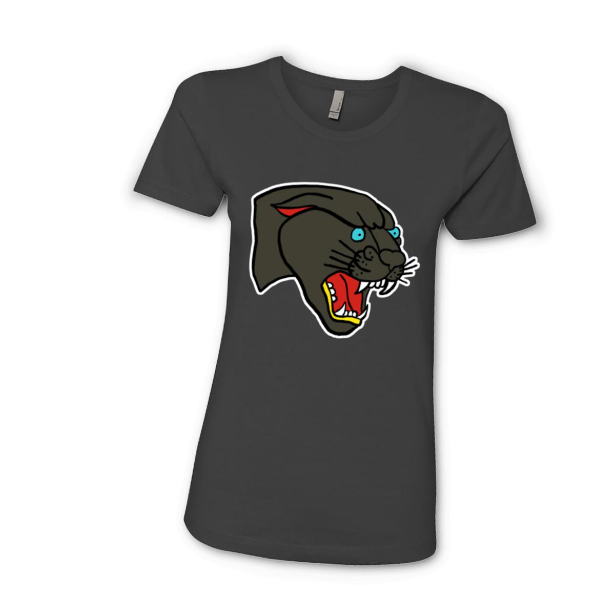 American Traditional Panther Ladies' Boyfriend Tee Small heavy-metal