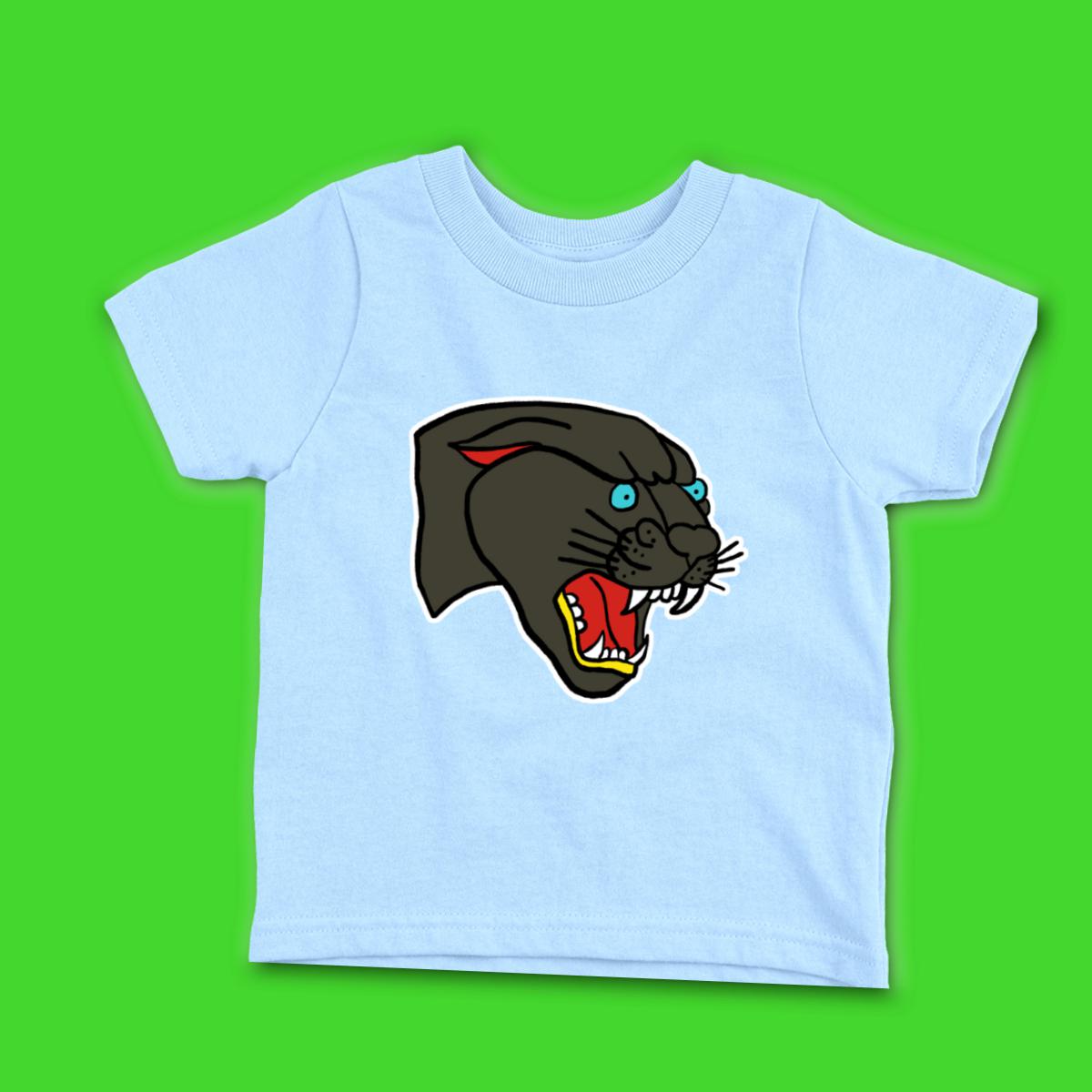 American Traditional Panther Toddler Tee