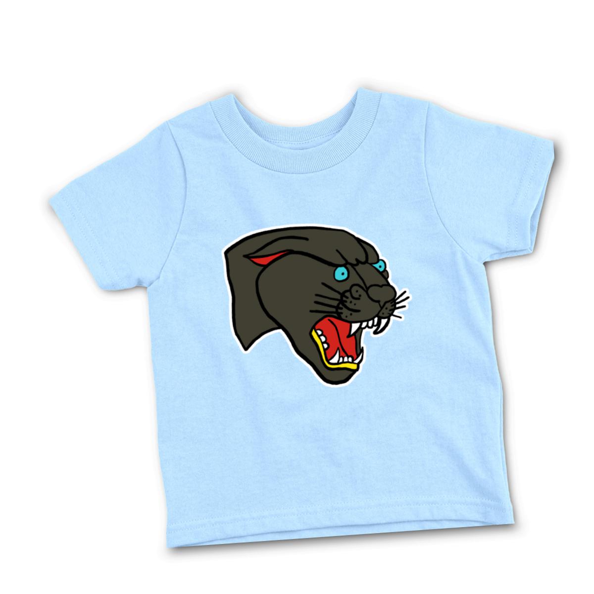 American Traditional Panther Toddler Tee 2T light-blue