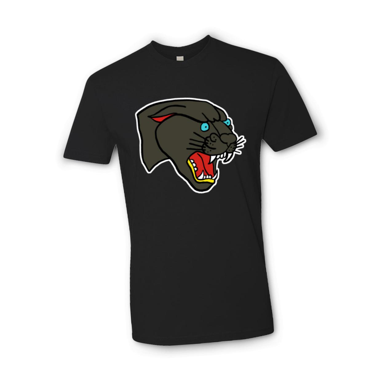 American Traditional Panther Unisex Tee Small black