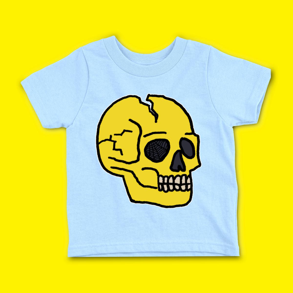 American Traditional Skull Toddler Tee