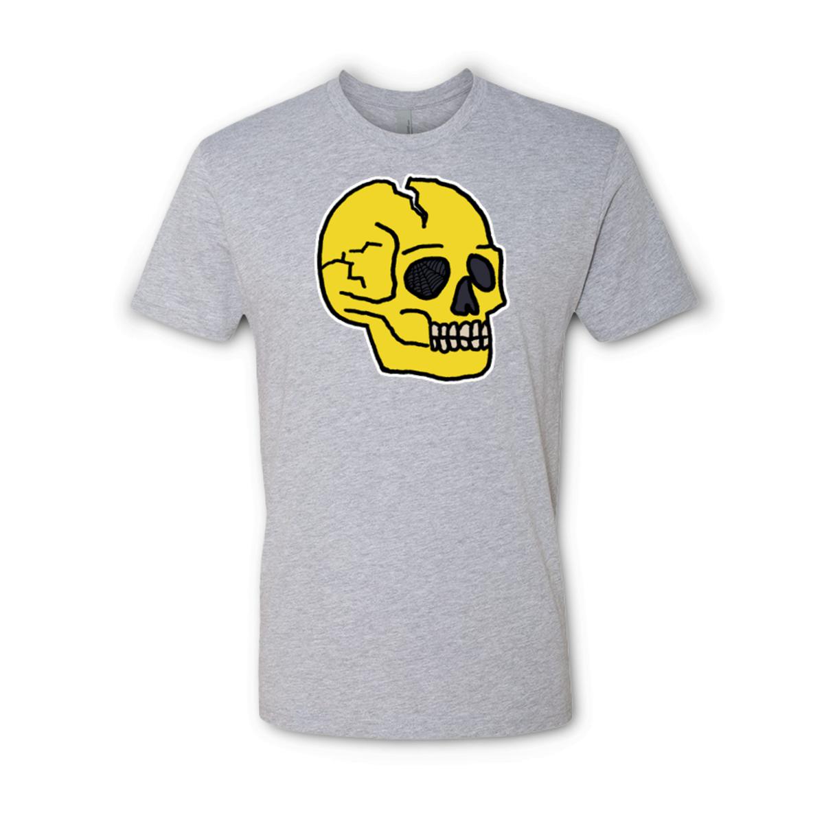 American Traditional Skull Unisex Tee Double Extra Large heather-grey