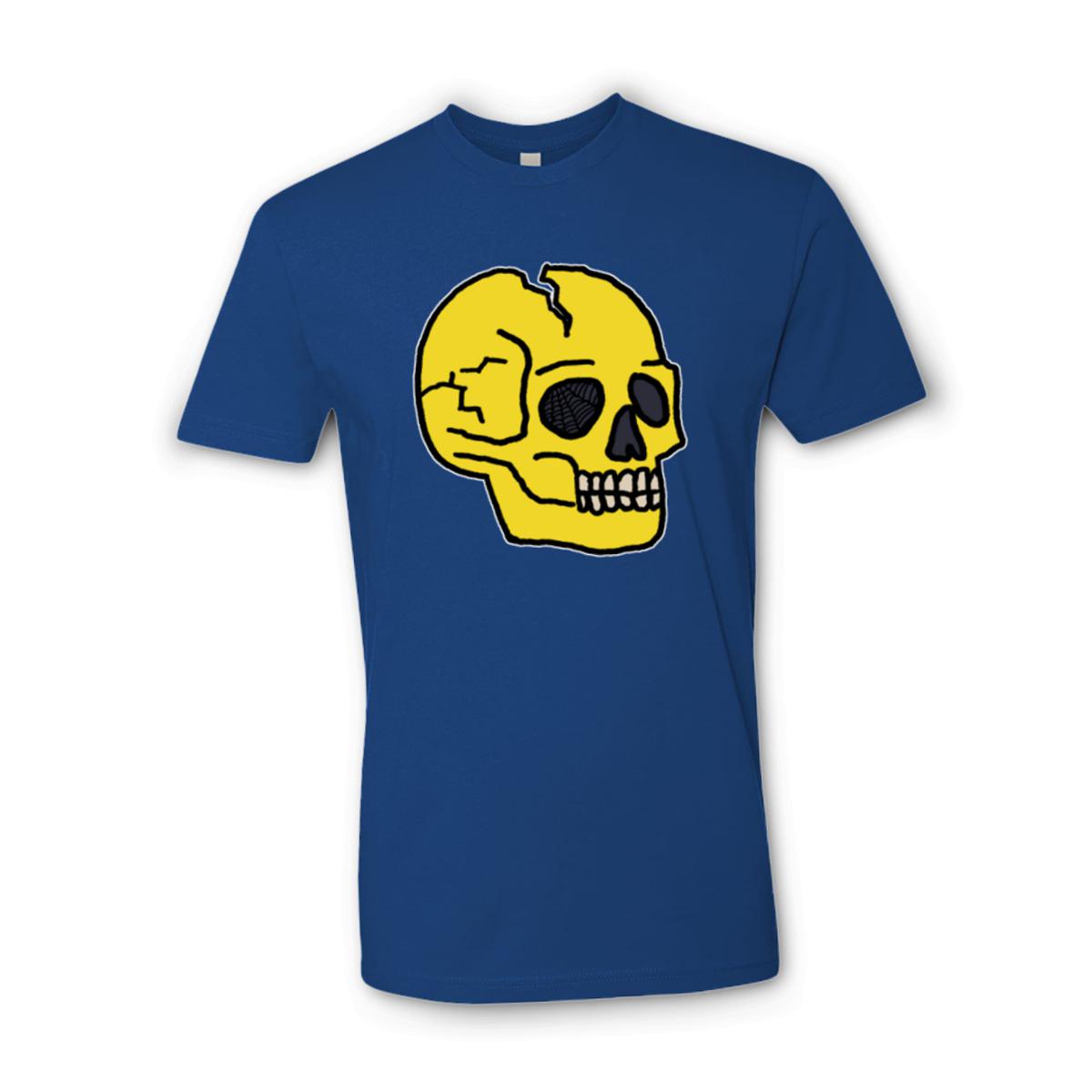 American Traditional Skull Unisex Tee Small royal-blue