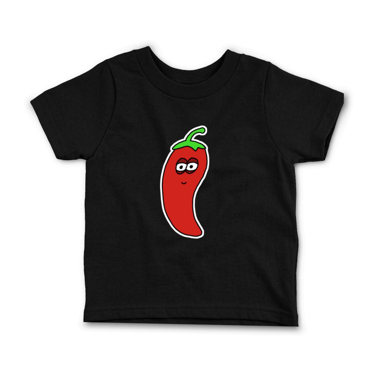 Chili Pepper Infant Tee 12M black