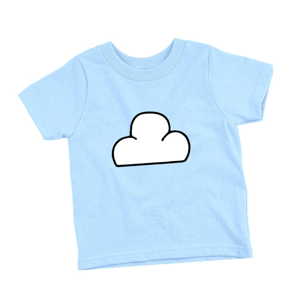 Cloud Infant Tee 12M light-blue