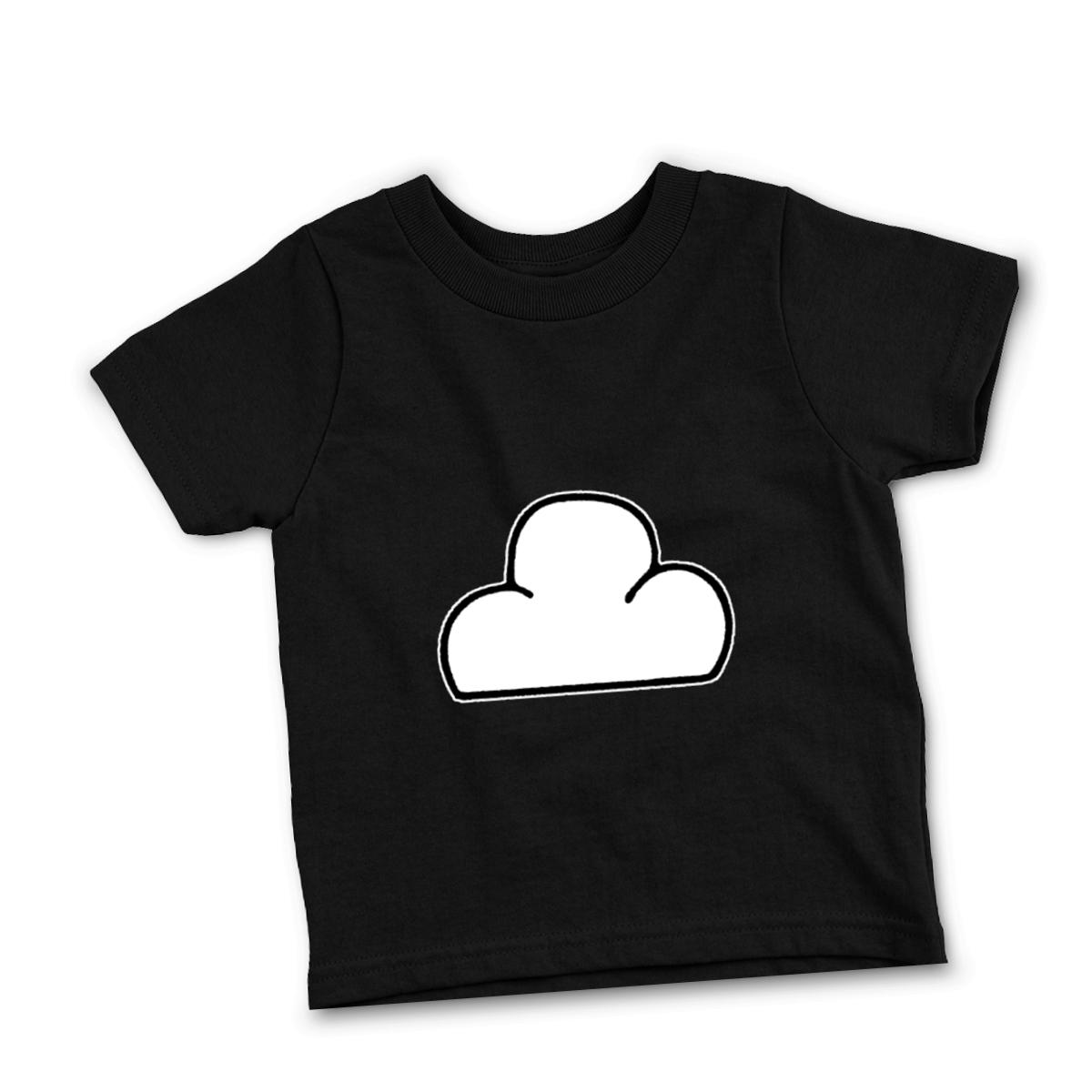 Cloud Toddler Tee 56T black