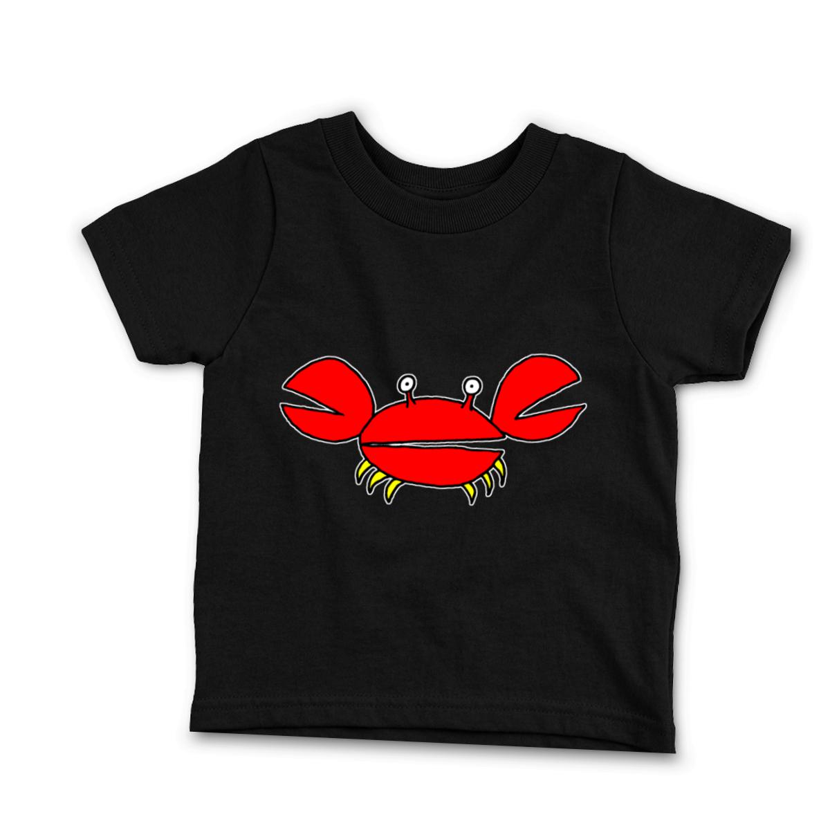 Crab Infant Tee 12M black