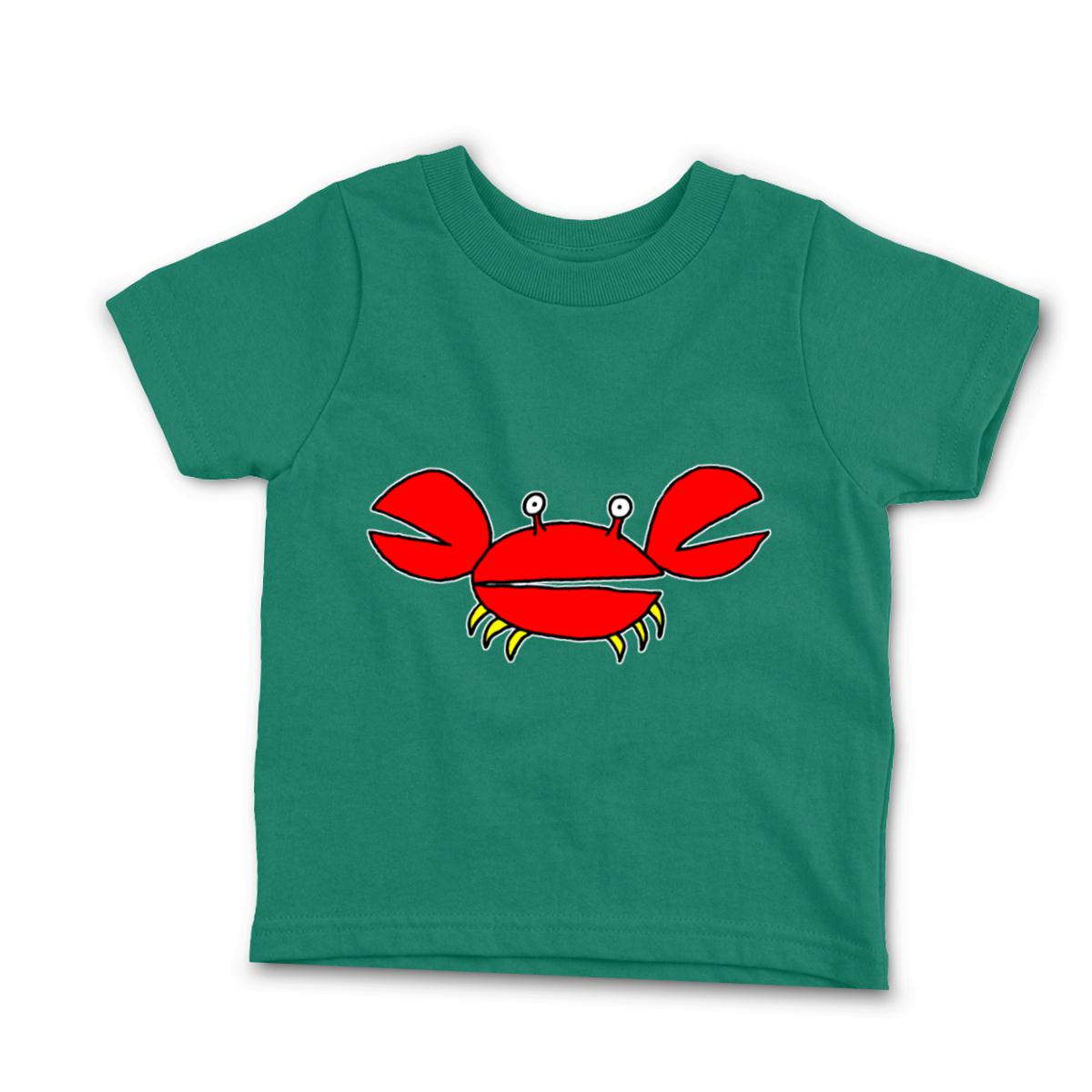 Crab Infant Tee 18M kelly