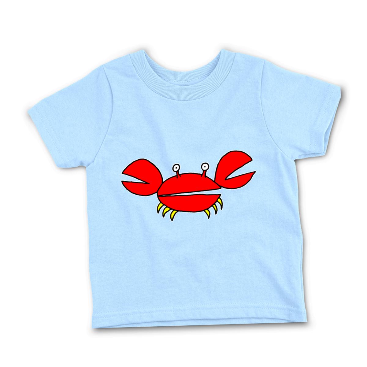 Crab Infant Tee 12M light-blue