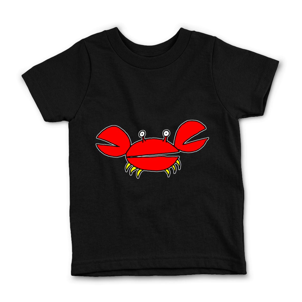 Crab Kid's Tee Small black