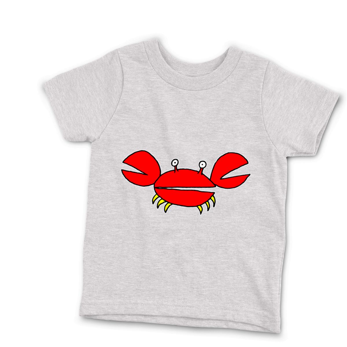 Crab Kid's Tee Large heather
