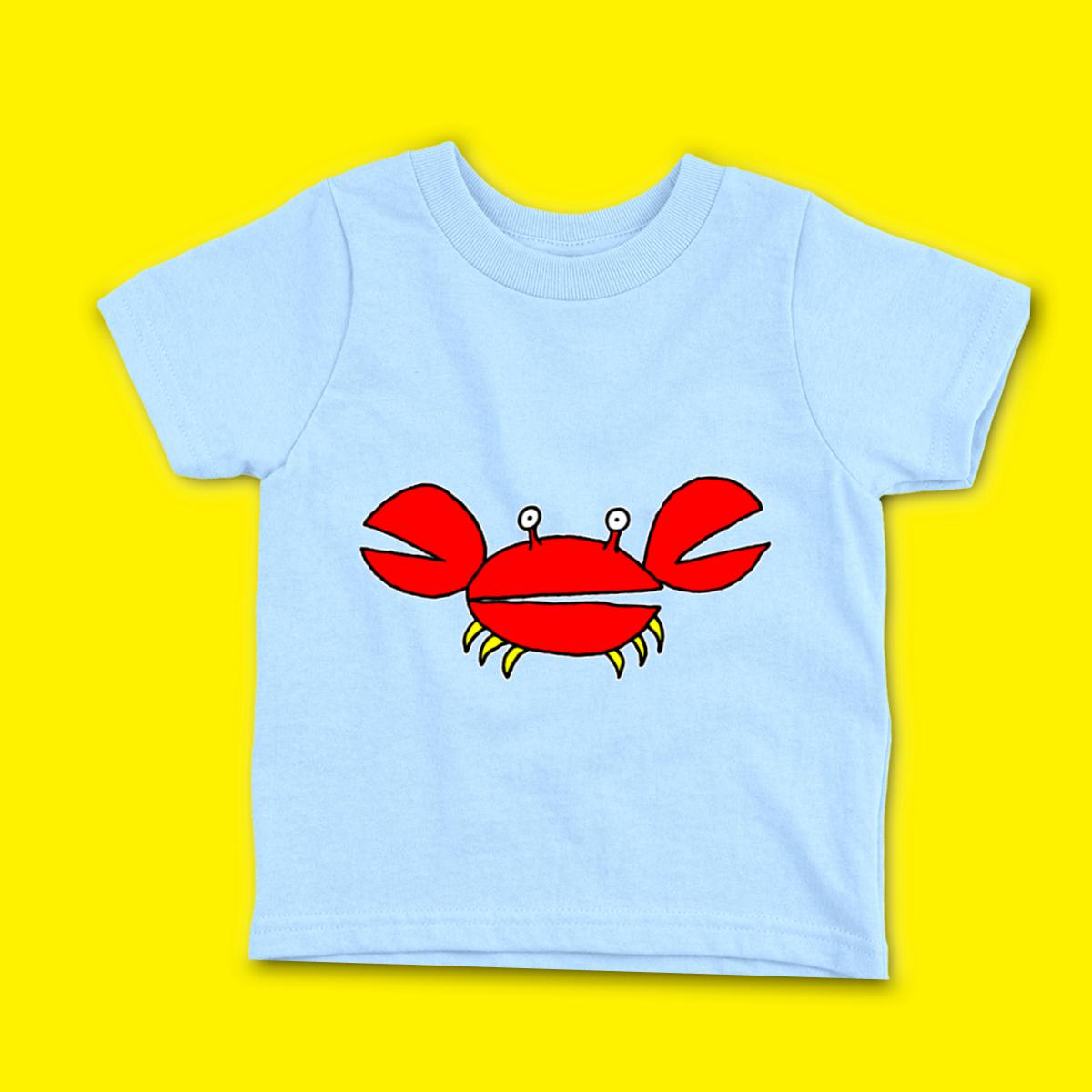 Crab Toddler Tee