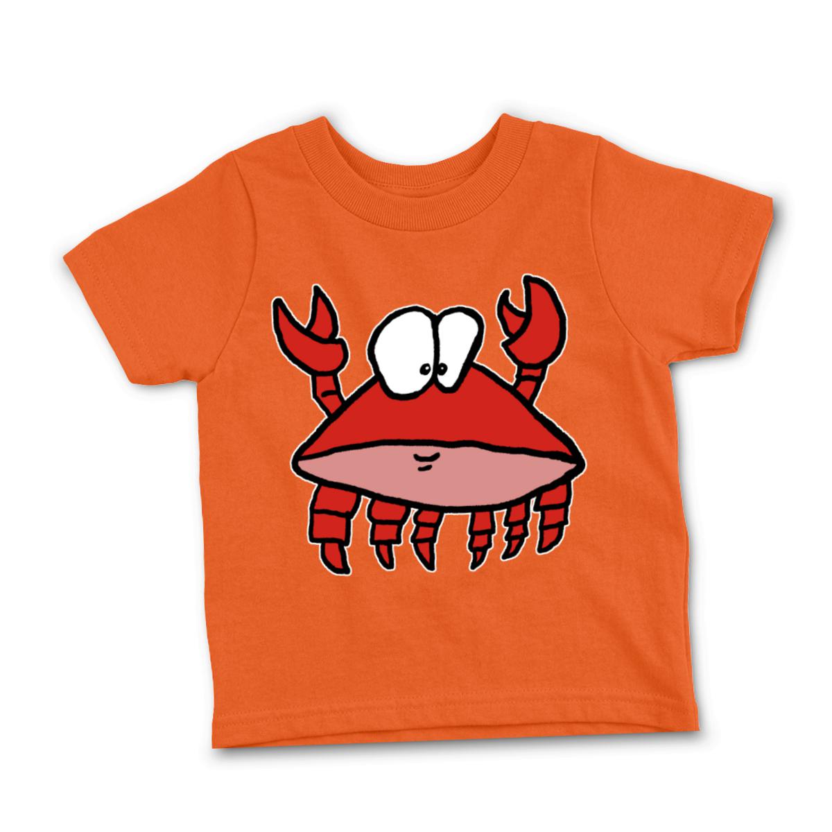 Crab 2.0 Infant Tee 12M orange