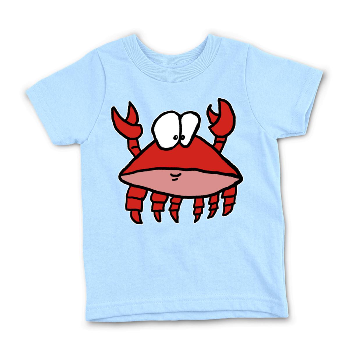 Crab 2.0 Kid's Tee Large light-blue