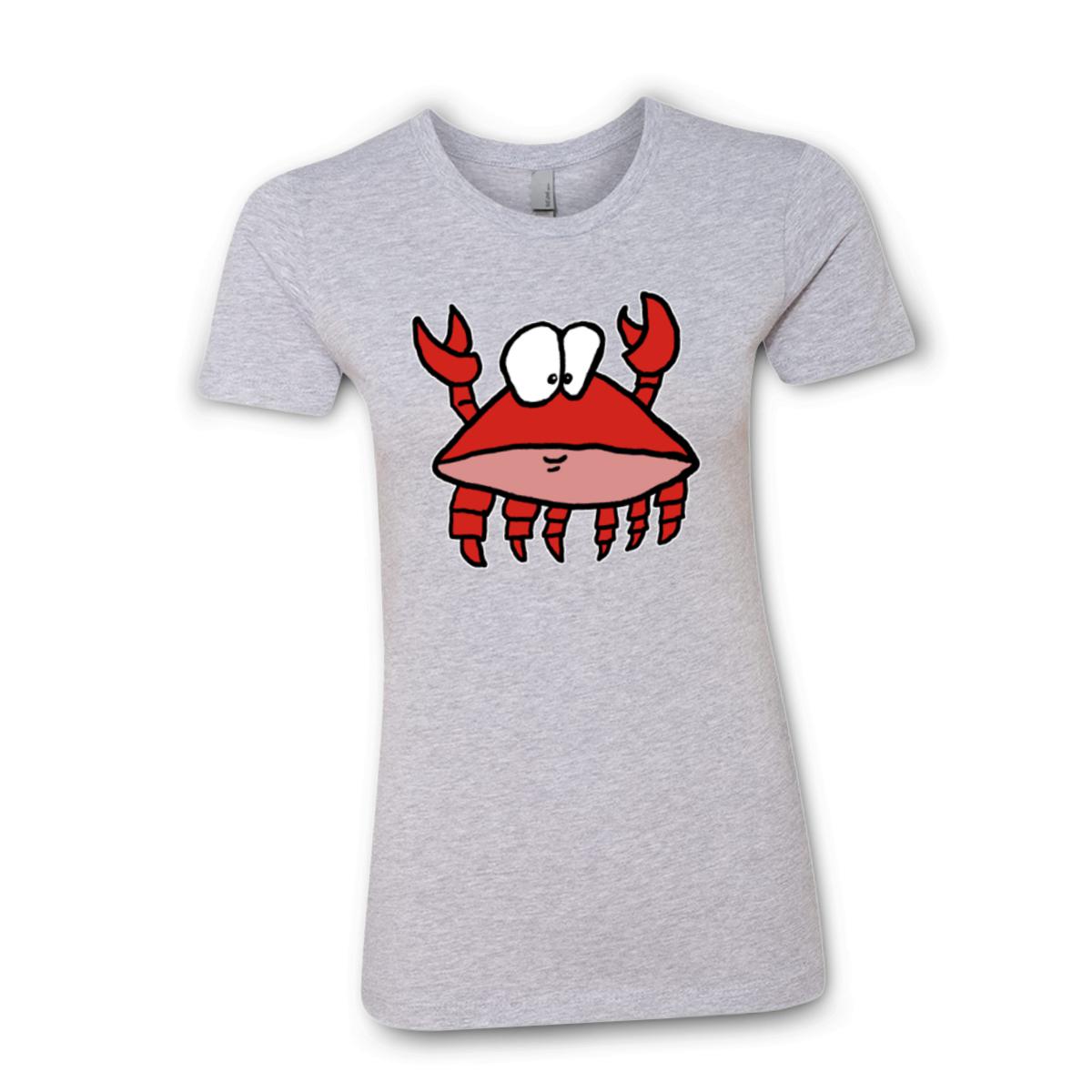 Crab 2.0 Ladies' Boyfriend Tee Medium heather-grey