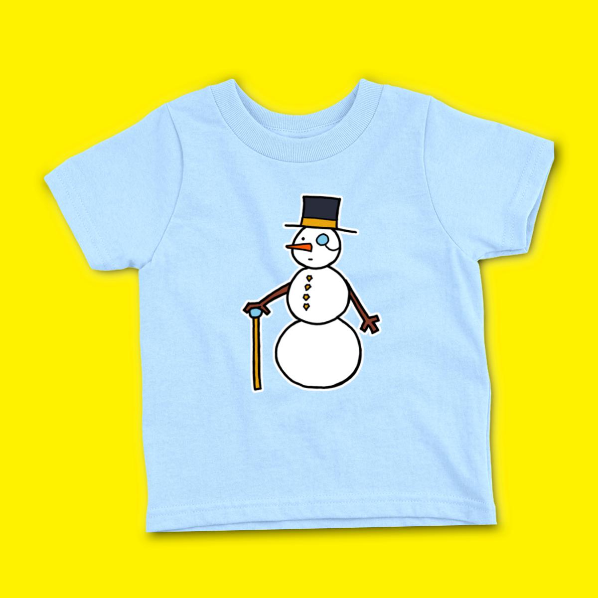 Dapper Snowman Infant Tee