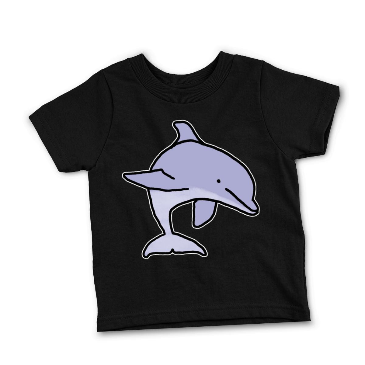 Dolphin Infant Tee 12M black