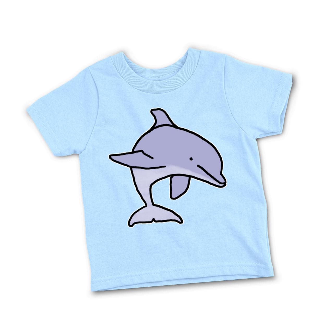 Dolphin Infant Tee 12M light-blue