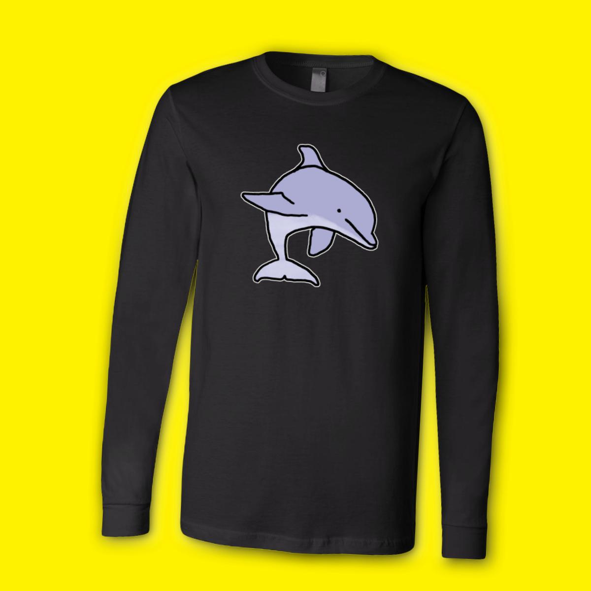 Dolphin Unisex Long Sleeve Tee