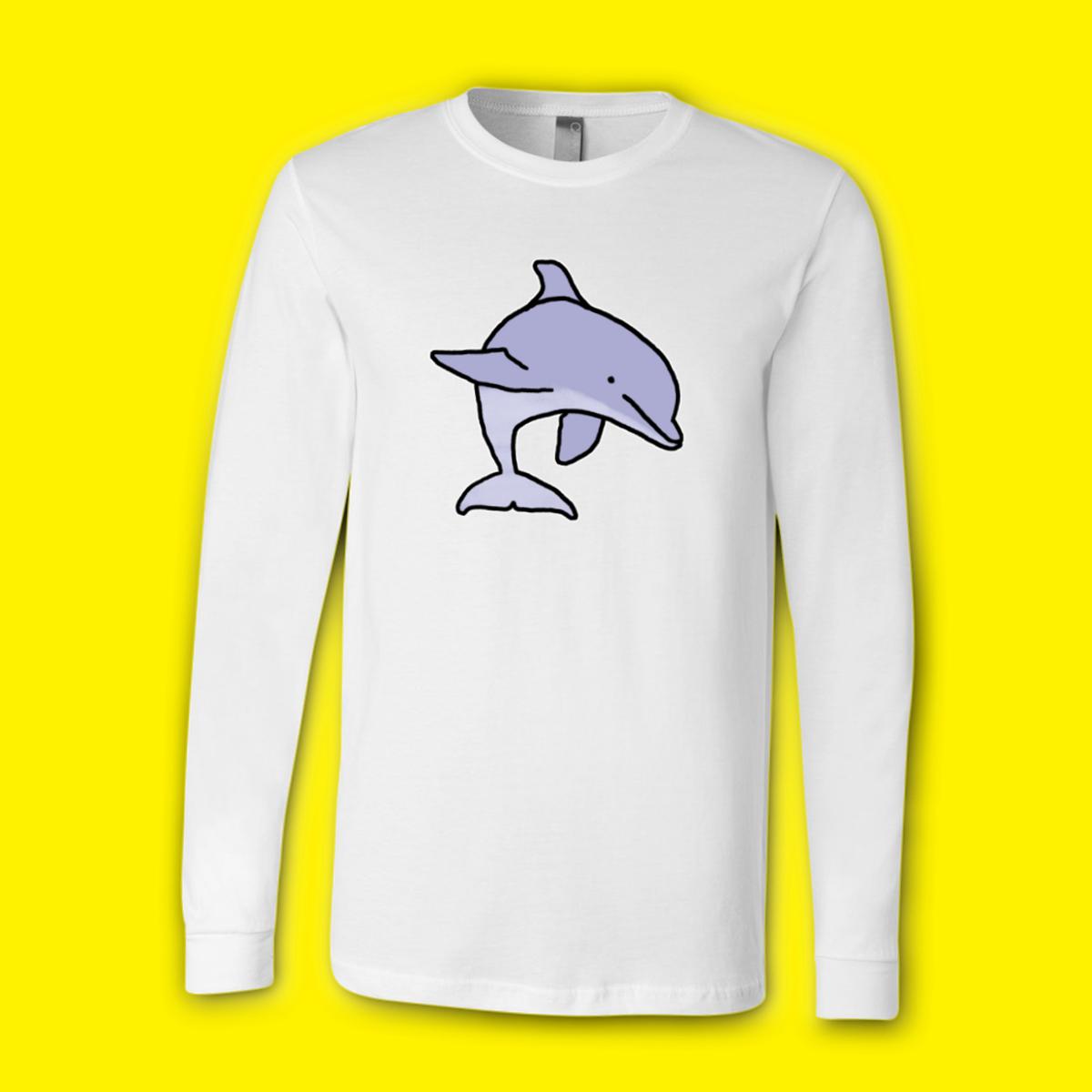 Dolphin Unisex Long Sleeve Tee