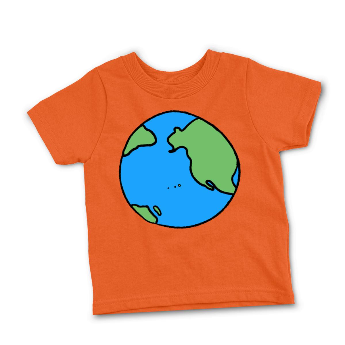 Earth Infant Tee 12M orange