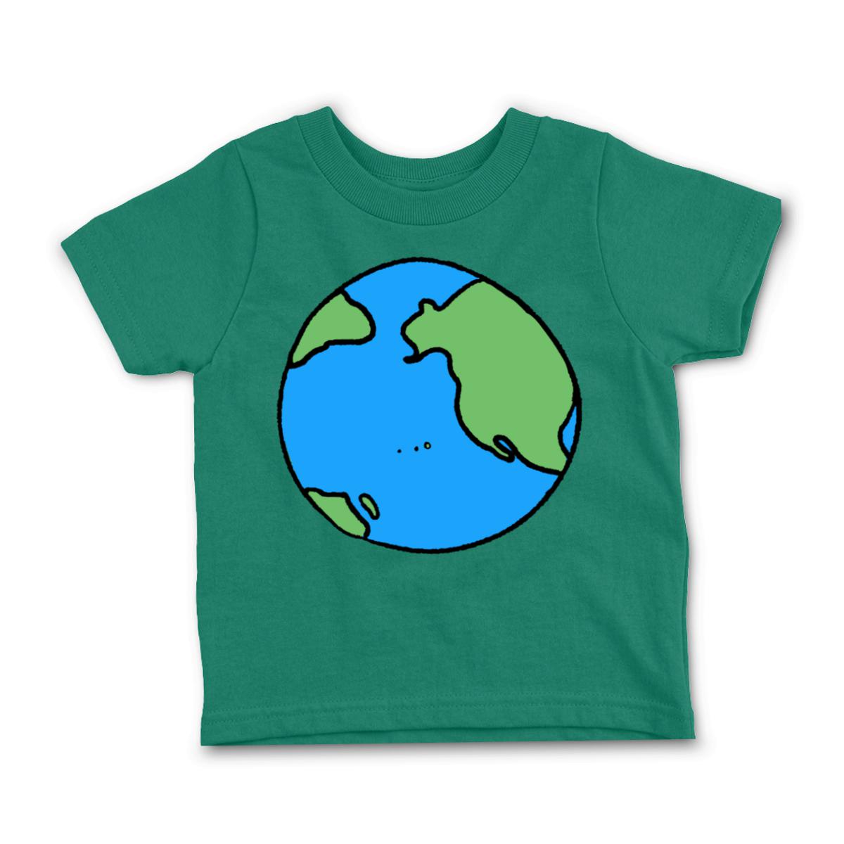 Earth Toddler Tee 56T kelly