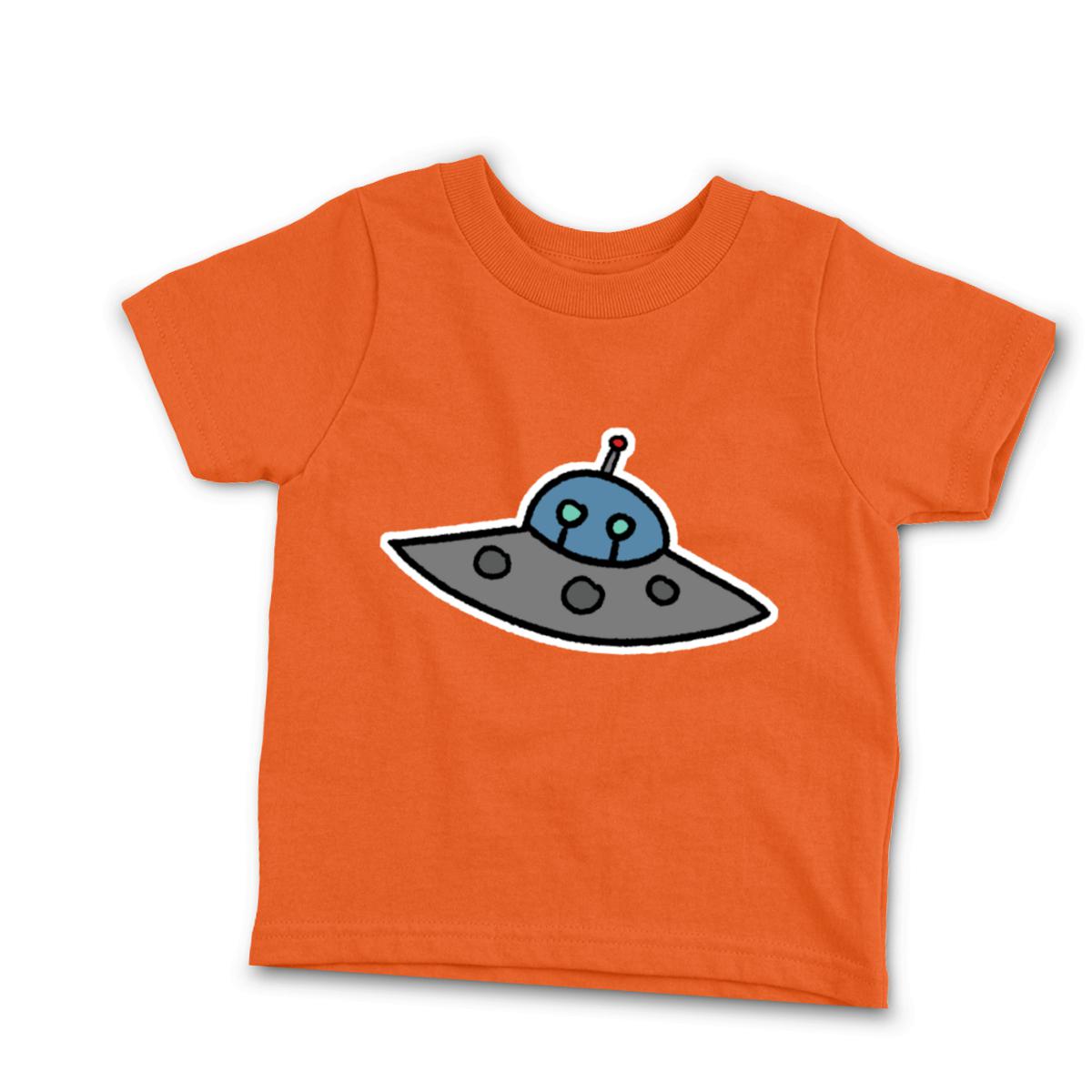 Flying Saucer Infant Tee 18M orange