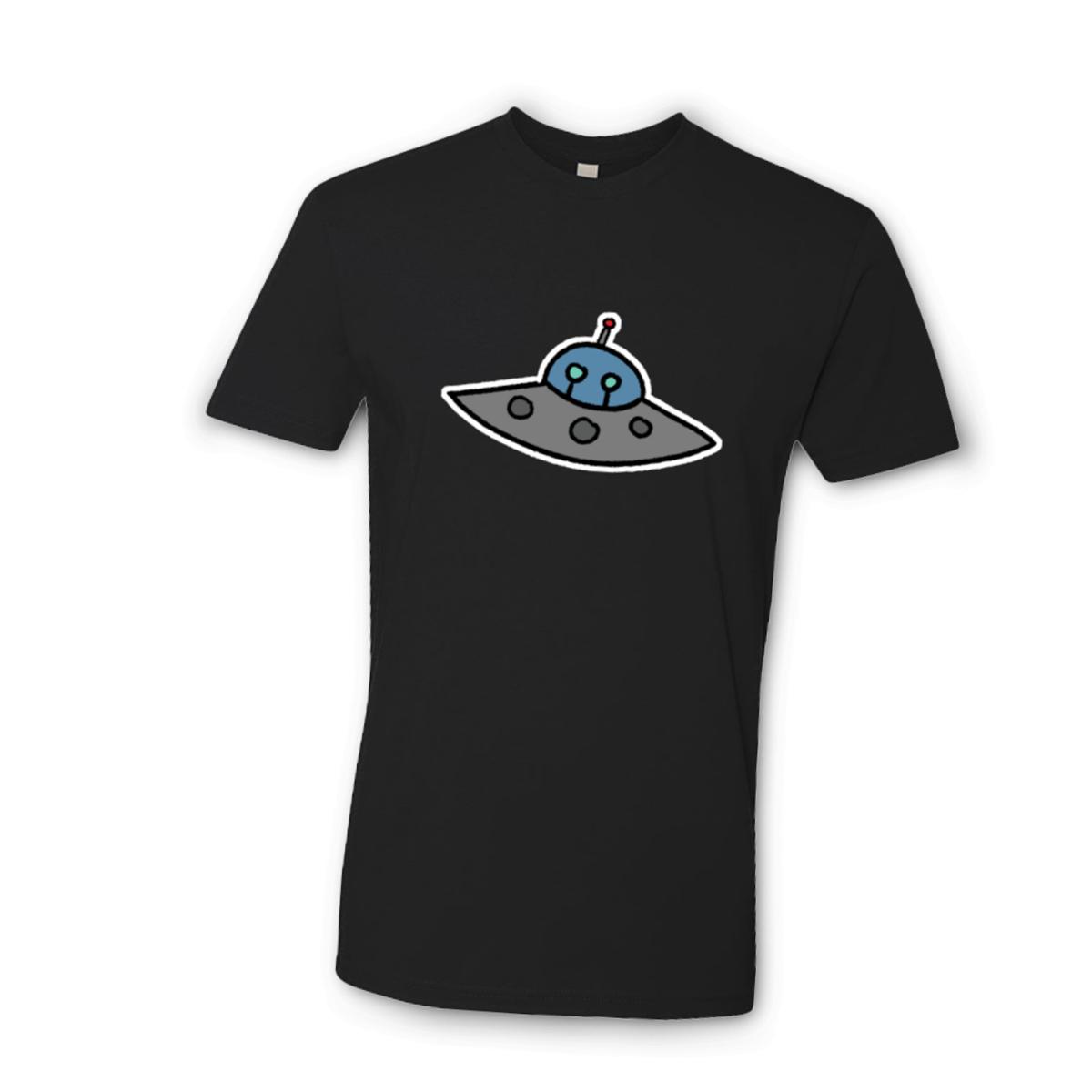 Flying Saucer Unisex Tee Small black