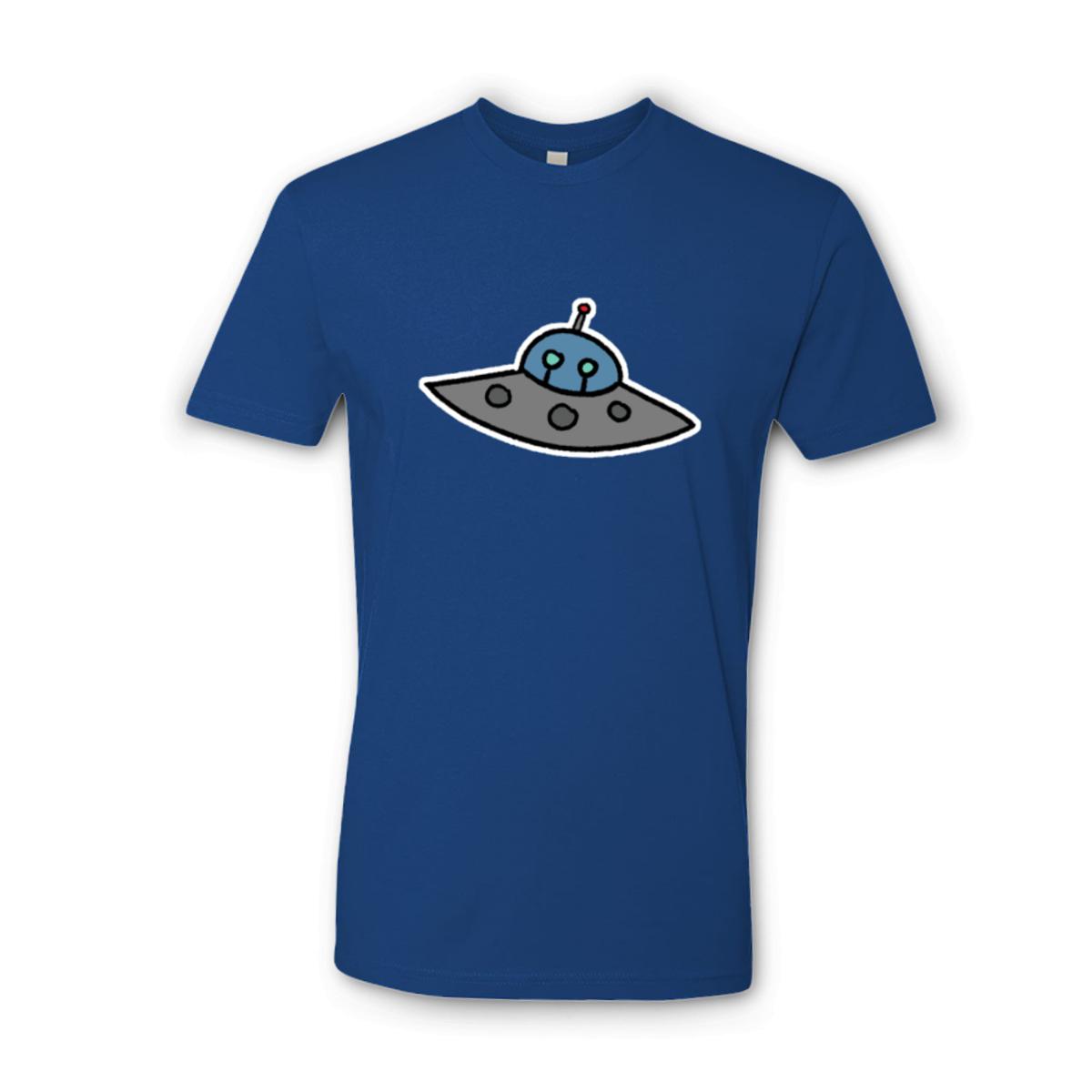 Flying Saucer Unisex Tee Small royal-blue