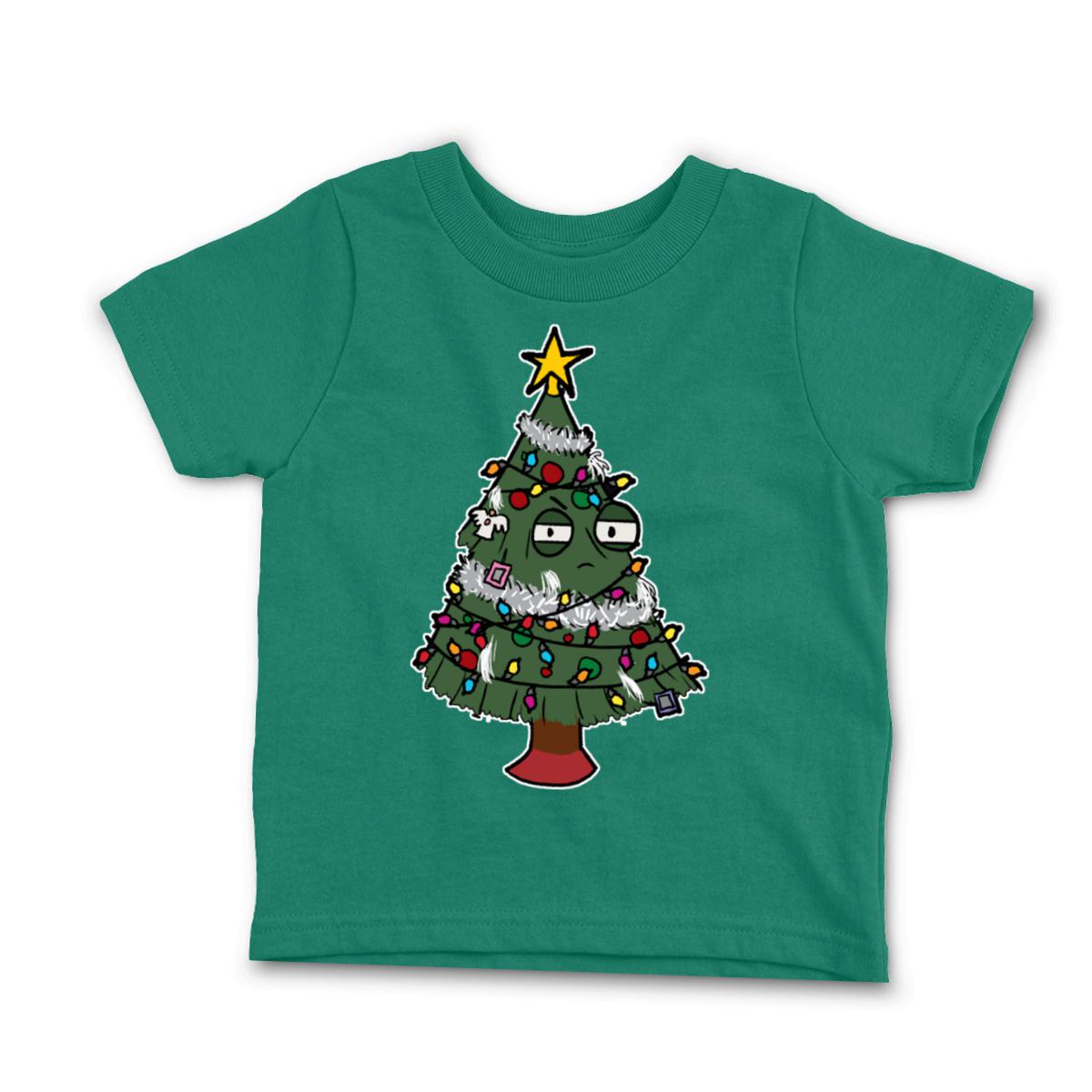 Gaudy Christmas Tree Infant Tee 12M kelly