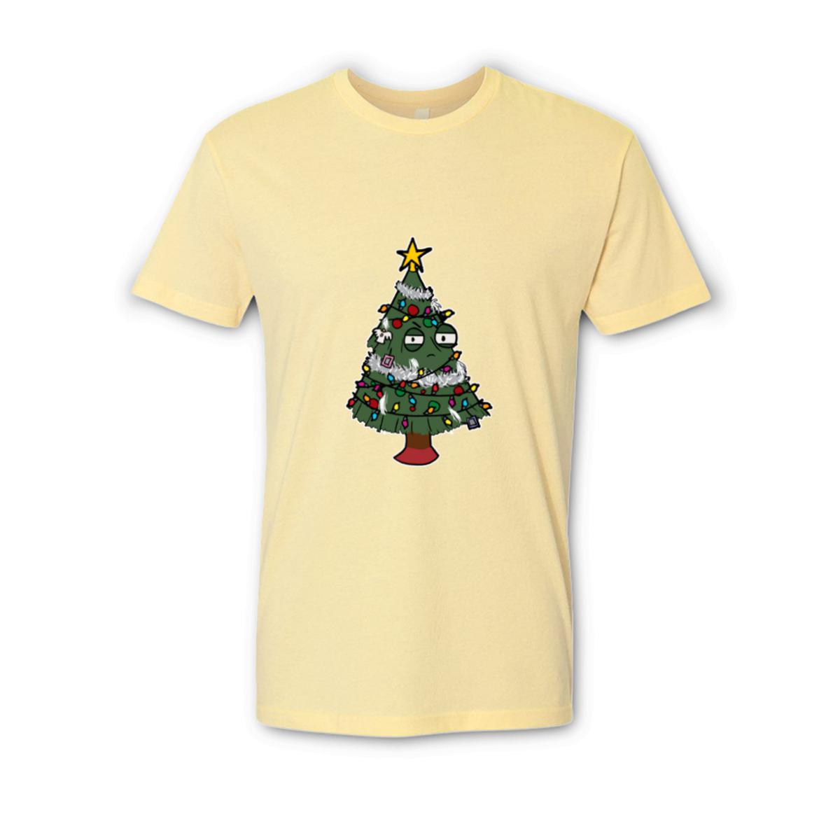 Gaudy Christmas Tree Unisex Tee Medium banana-cream