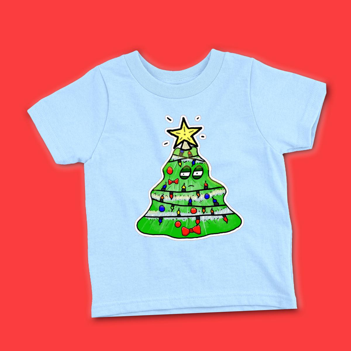 Gaudy Christmas Tree 2021 Infant Tee