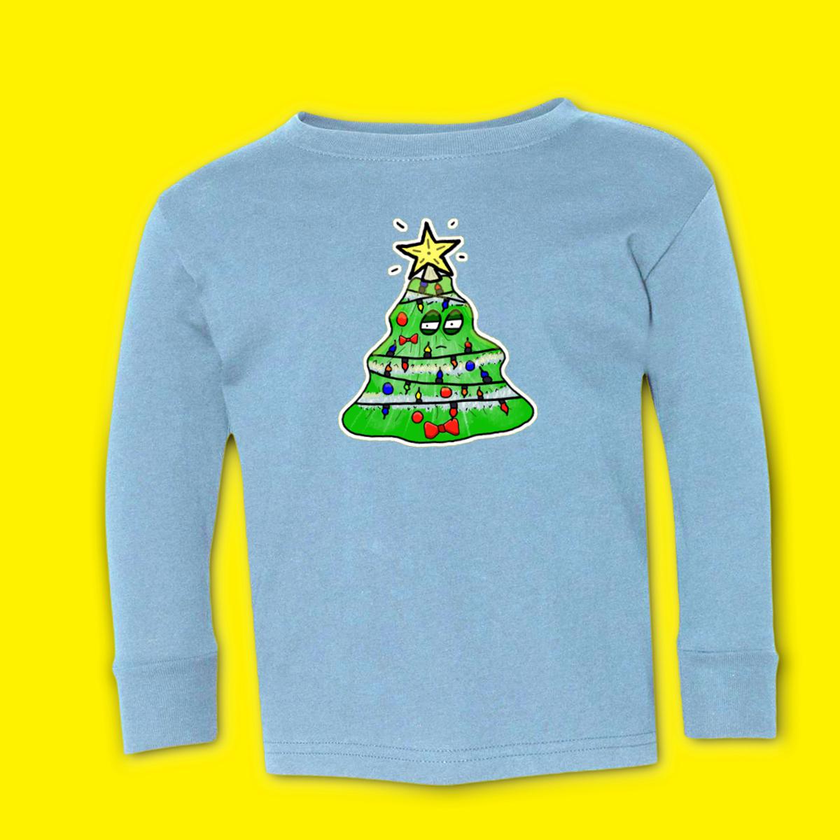 Gaudy Christmas Tree 2021 Toddler Long Sleeve Tee