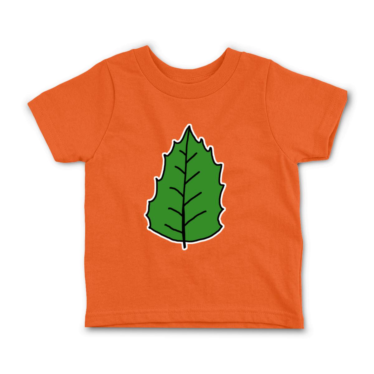 Holly Leaf Infant Tee 24M orange