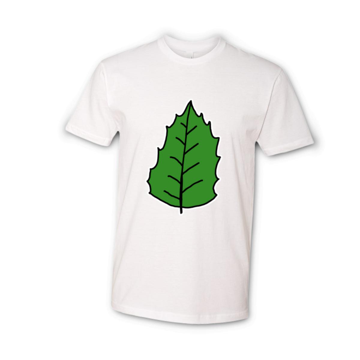 Holly Leaf Unisex Tee Small white