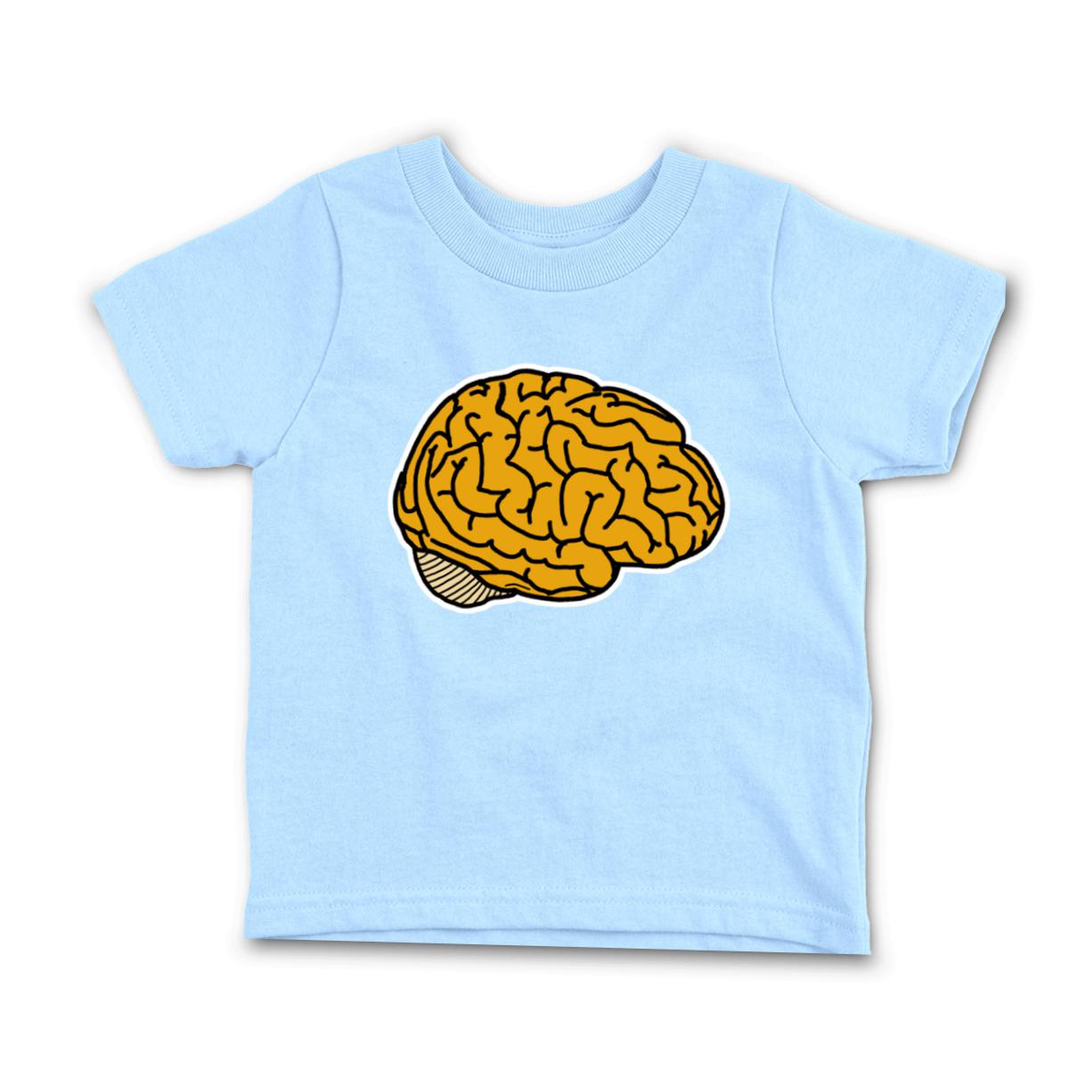 Illustrative Brain Infant Tee 12M light-blue