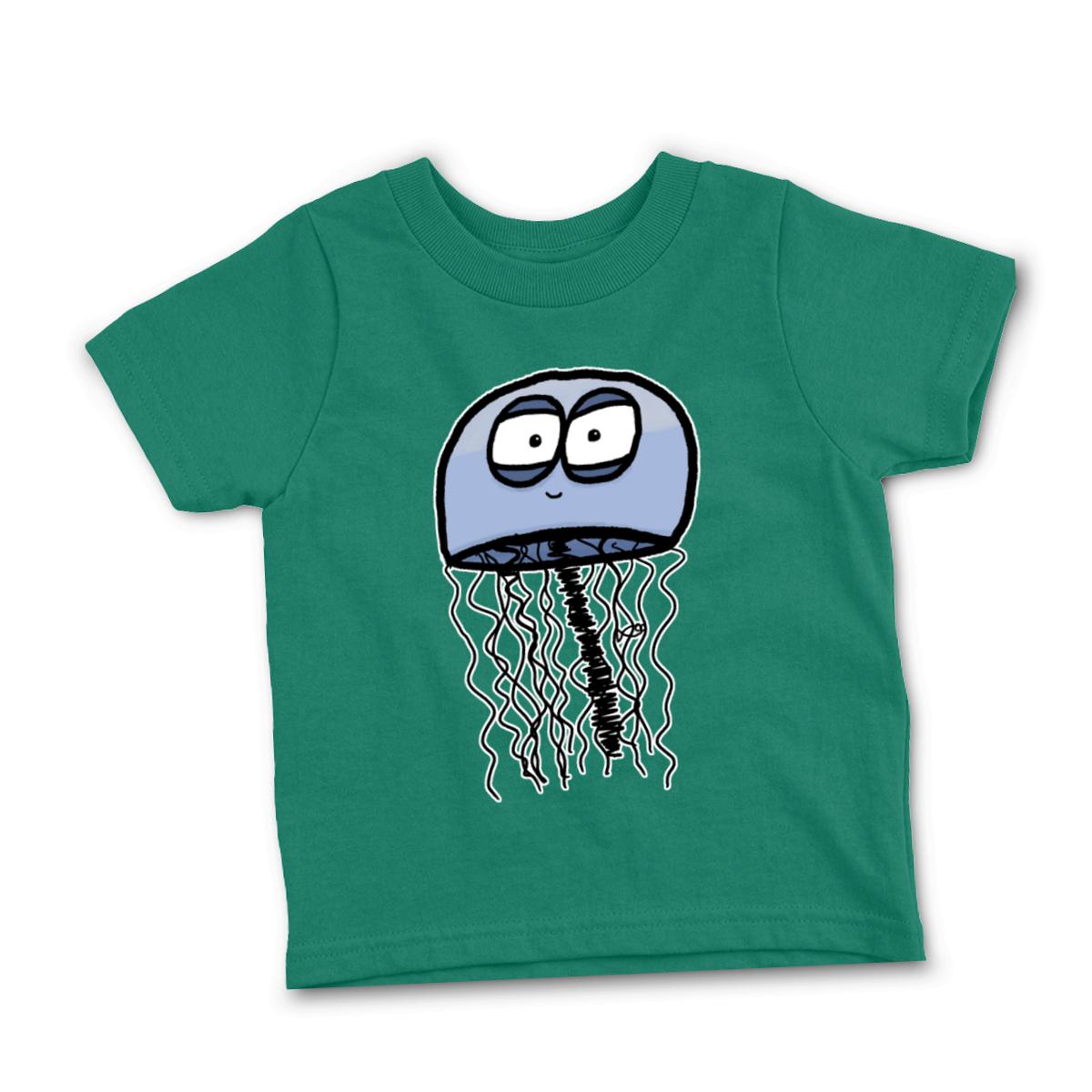 Jelly Fish Toddler Tee 56T kelly